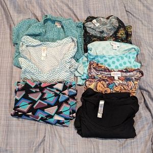 Lularoe Teal Bundle M-XL